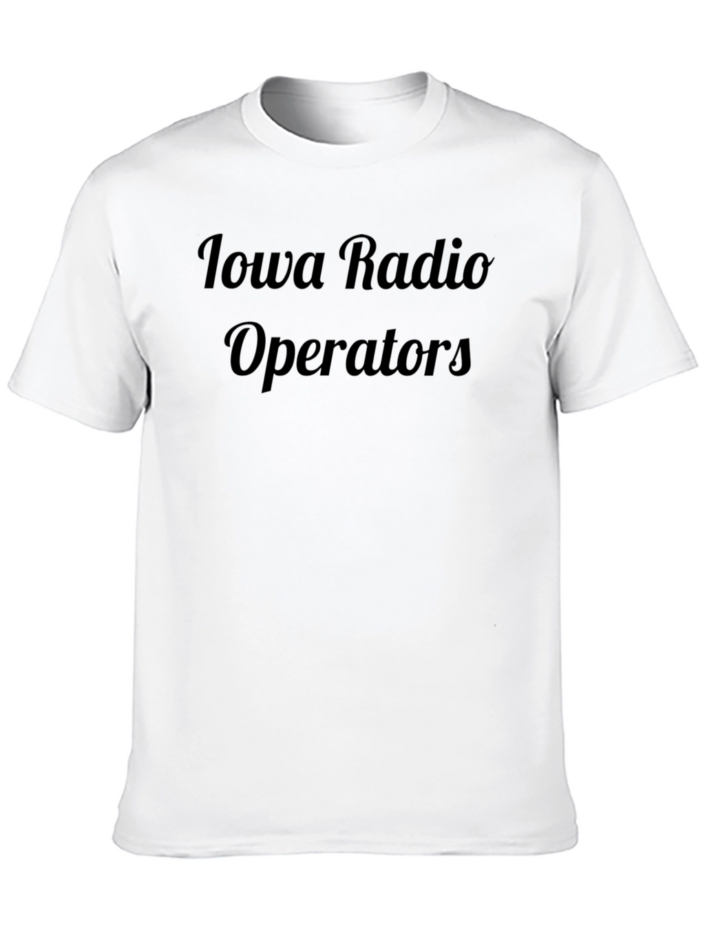 Iowa Radio Operators Black T-Shirt