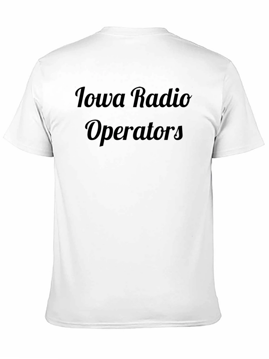Iowa Radio Operators Black T-Shirt