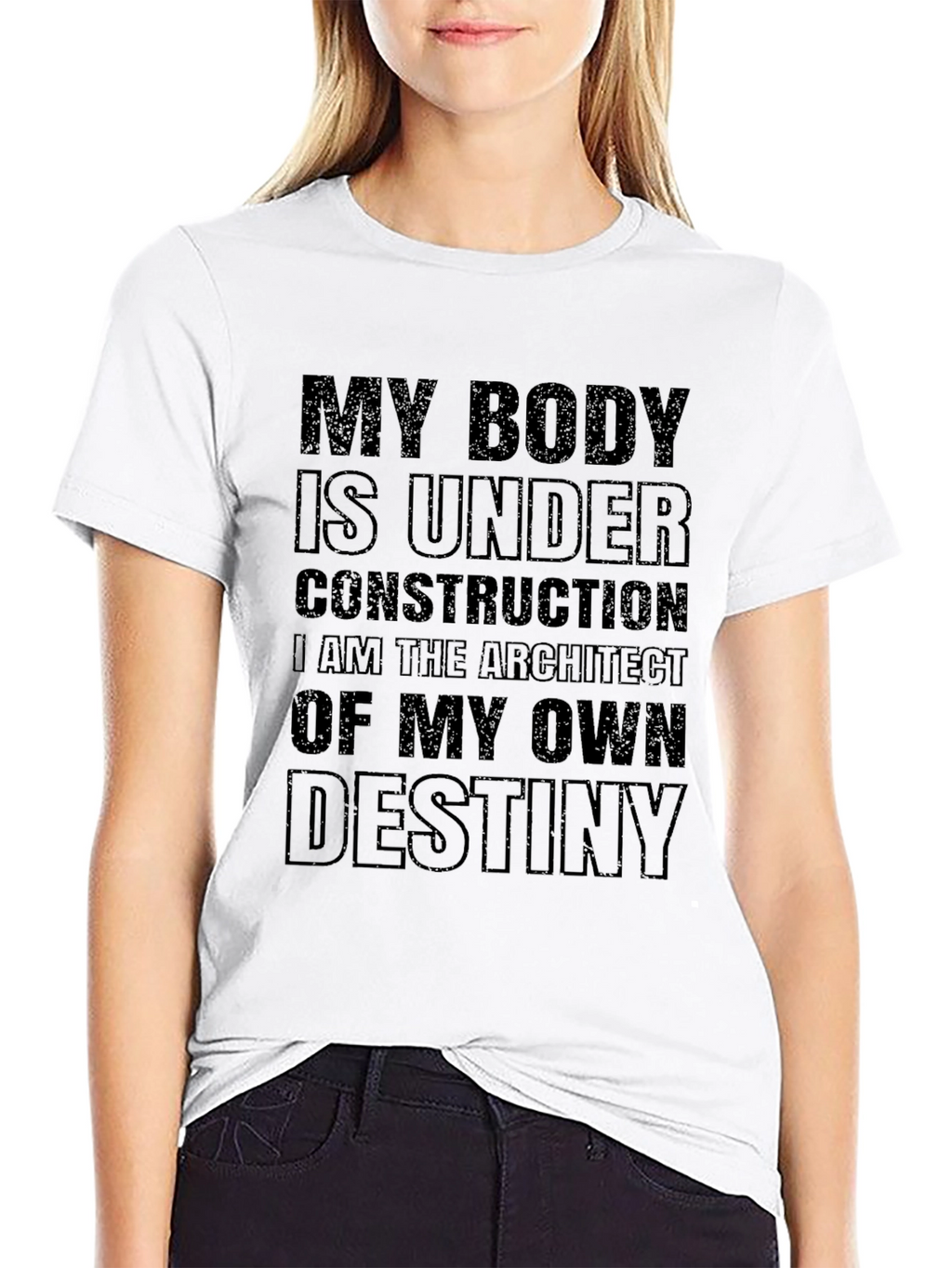 Motivational T-Shirt - Under Construction Destiny