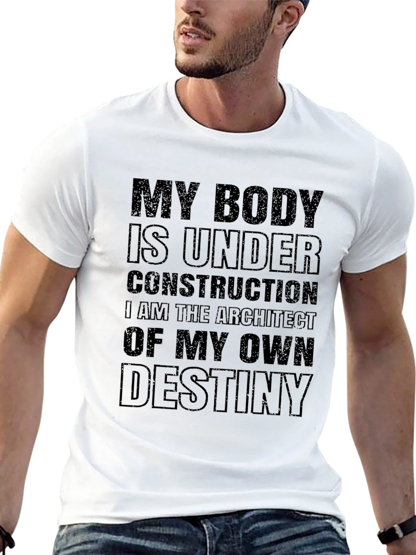 Motivational T-Shirt - Under Construction Destiny