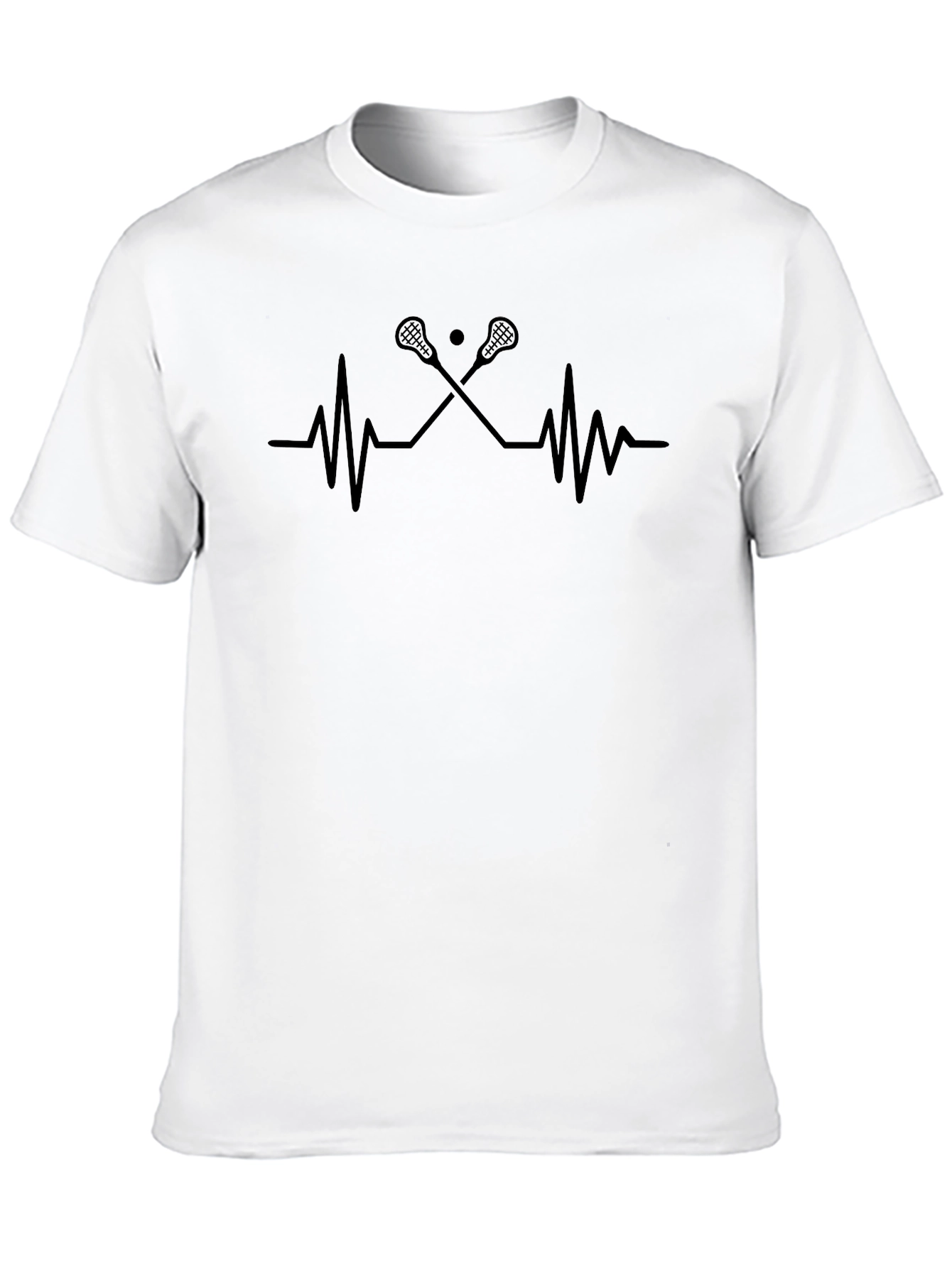 Lacrosse Heartbeat Graphic Tee