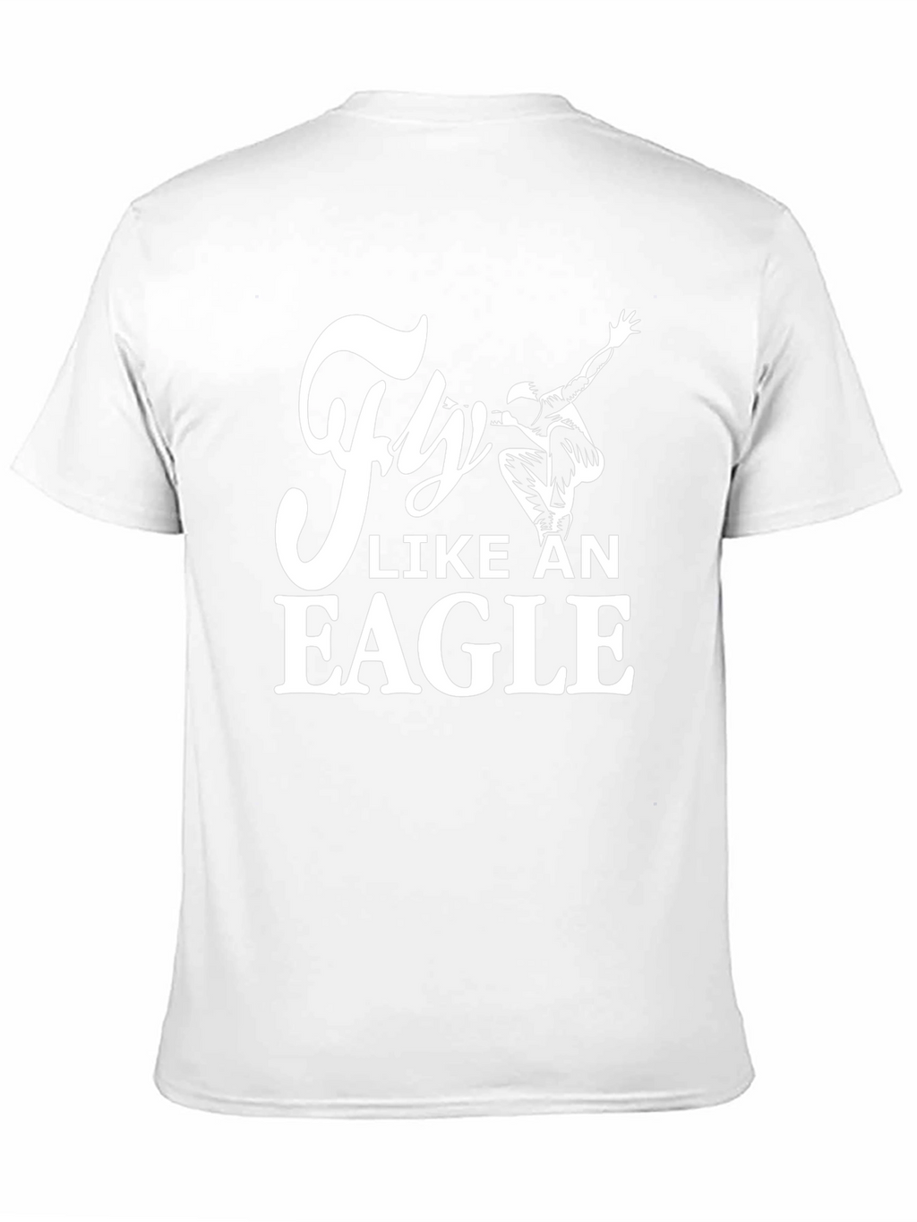 Fly Like An Eagle Black Graphic Tee