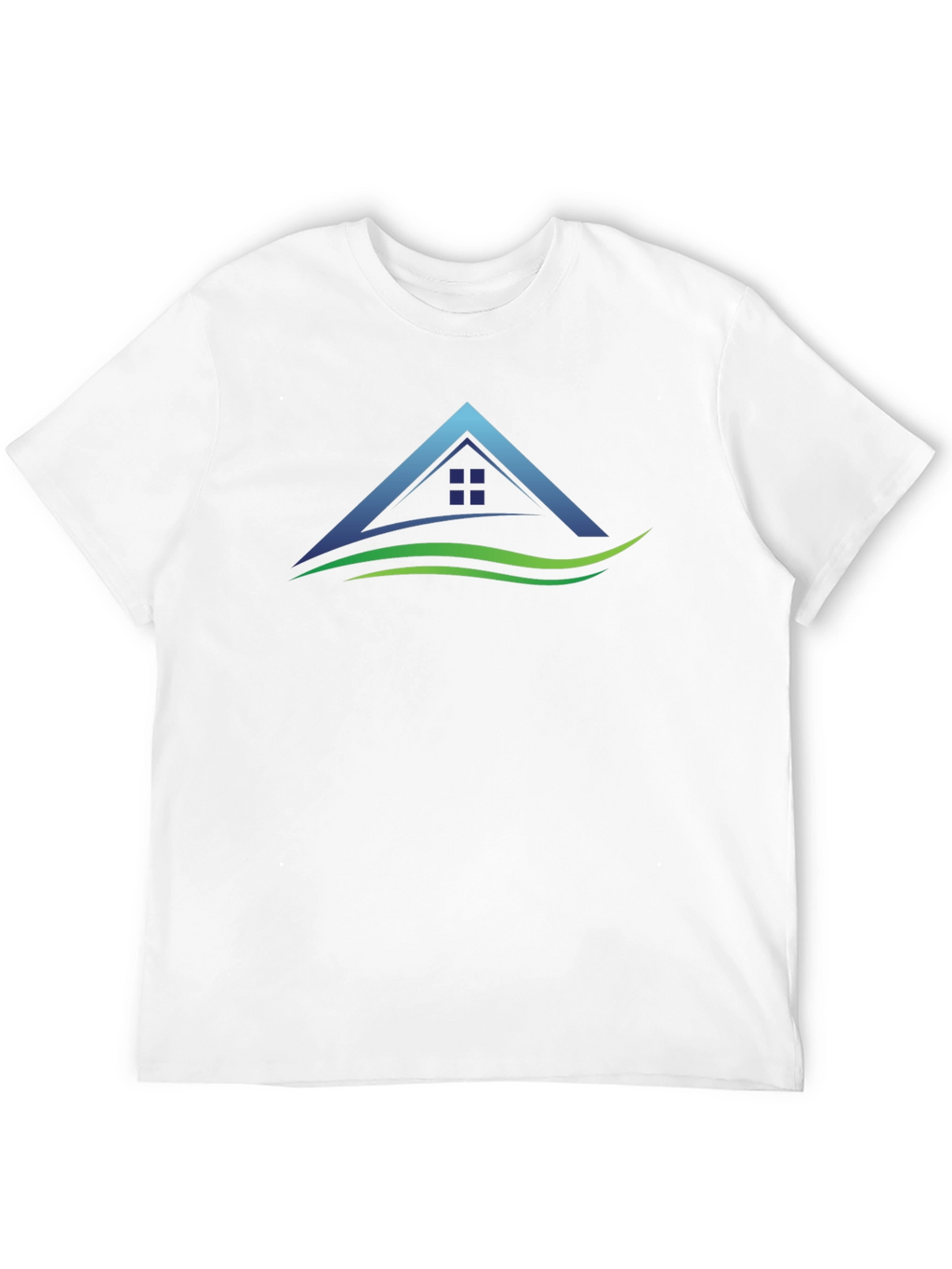 Modern House Graphic Tee - Black