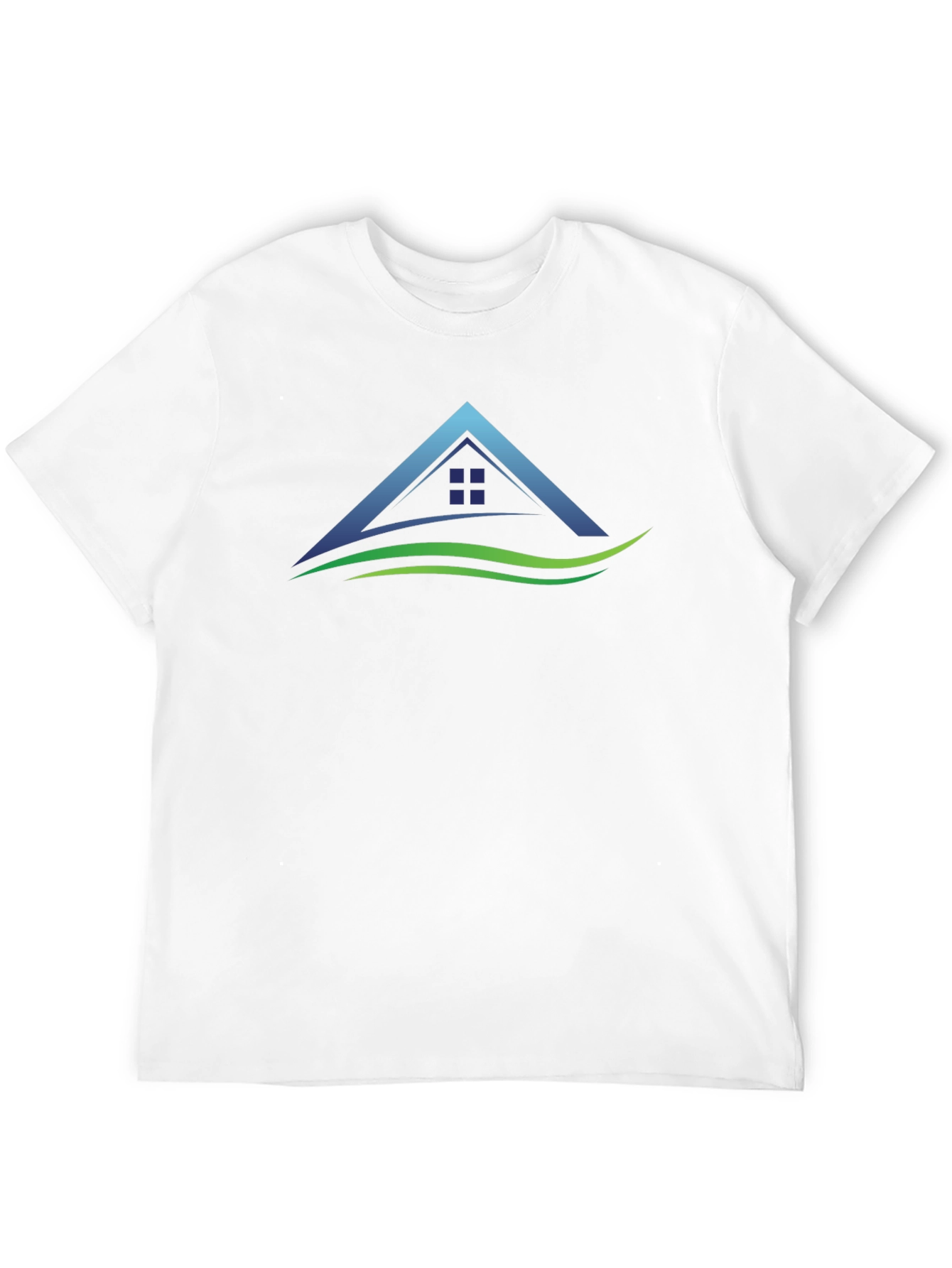 Modern House Graphic Tee - Black