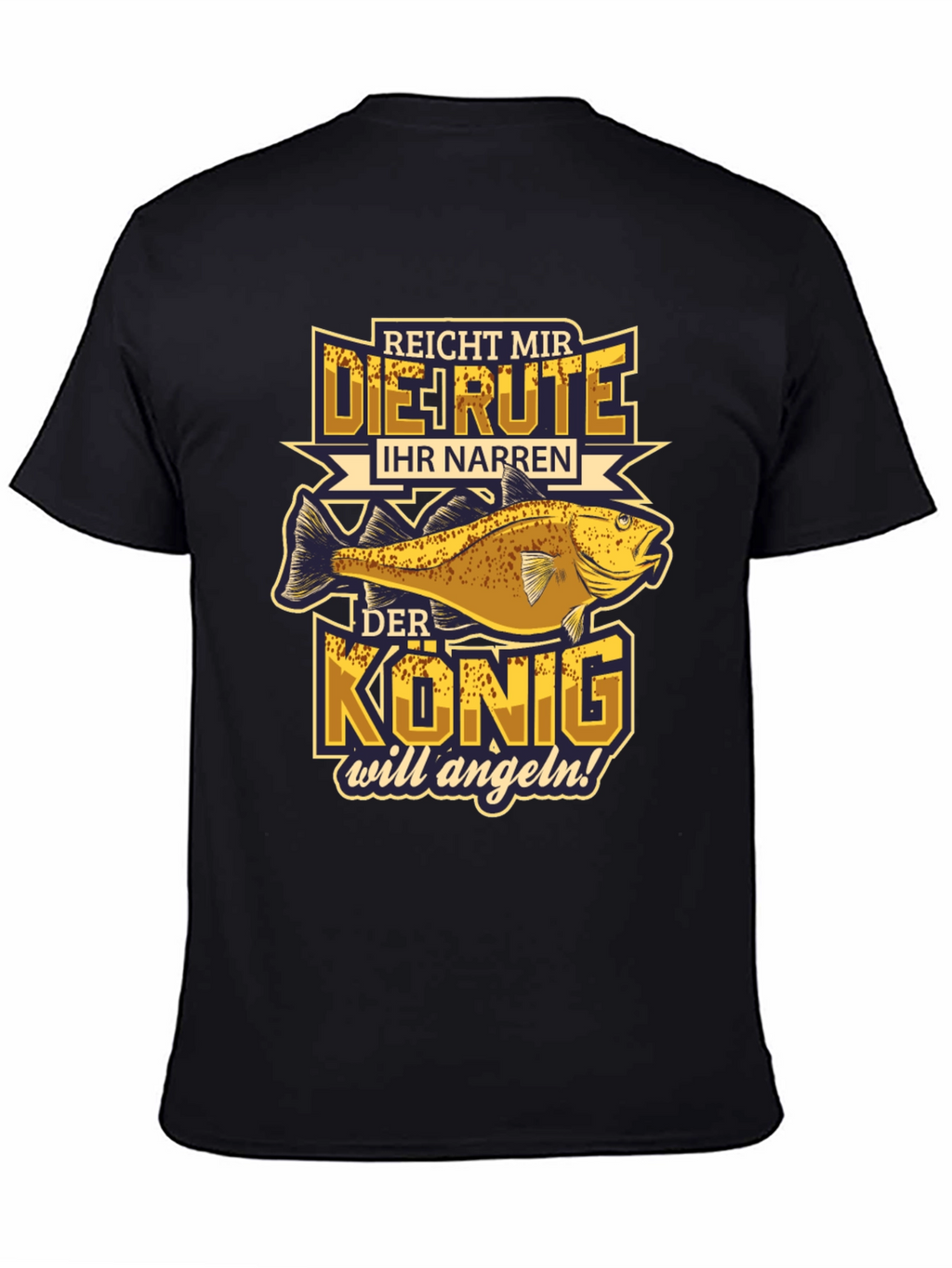 King Fishing Graphic T-Shirt