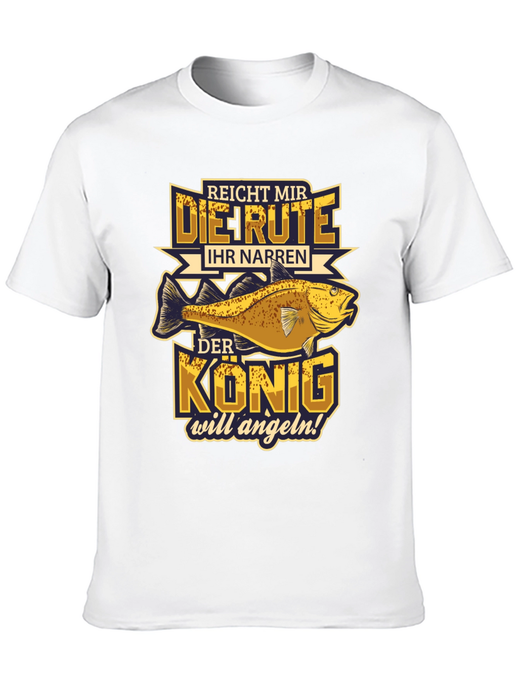 King Fishing Graphic T-Shirt