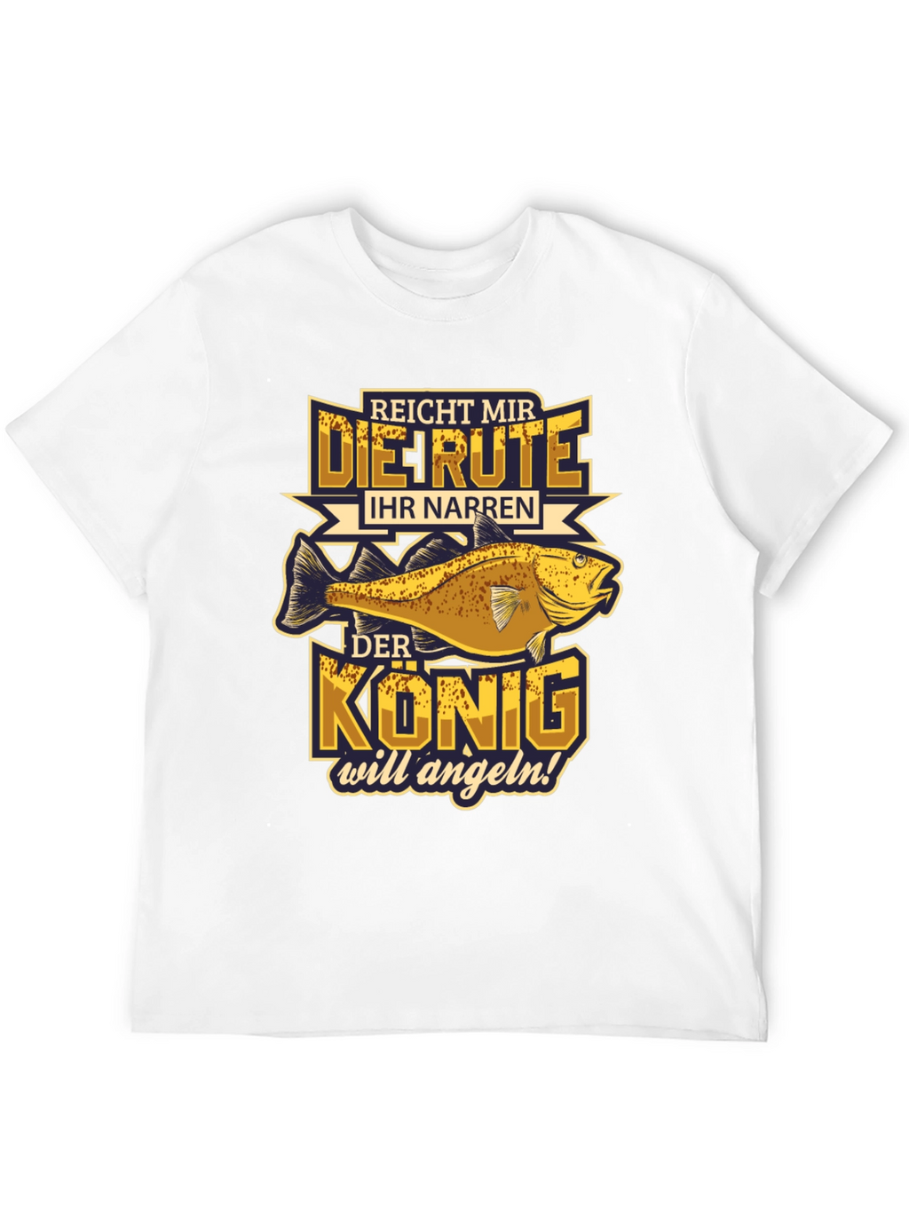 King Fishing Graphic T-Shirt