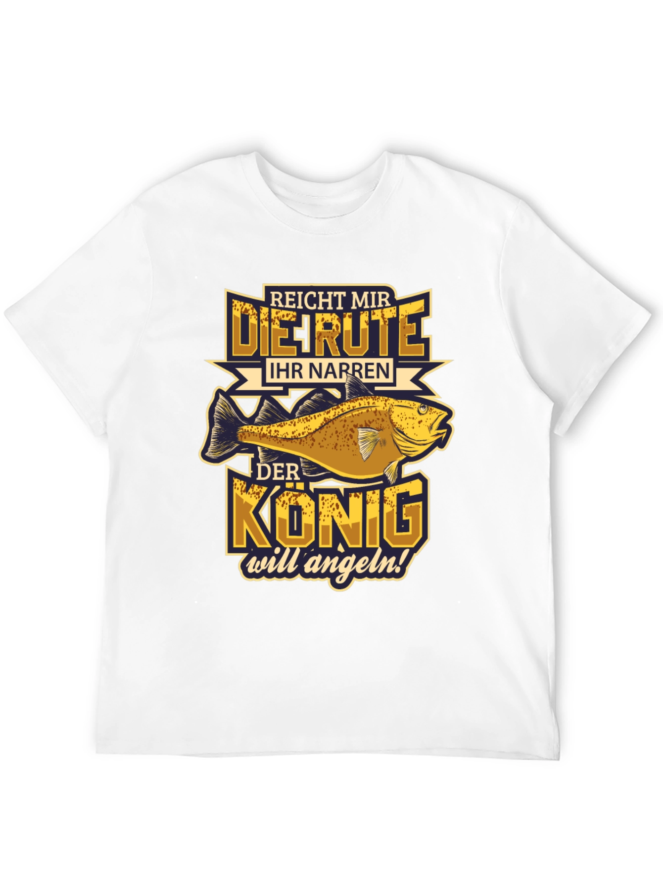 King Fishing Graphic T-Shirt