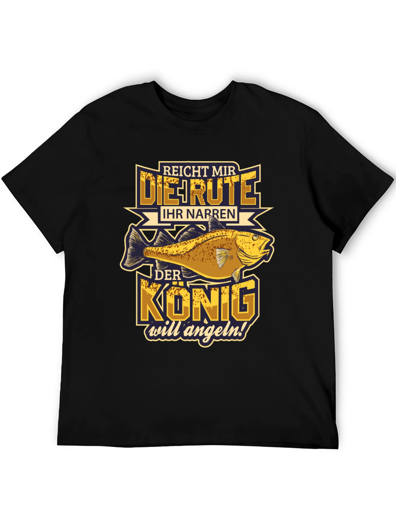 King Fishing Graphic T-Shirt
