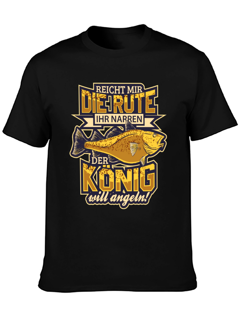 King Fishing Graphic T-Shirt