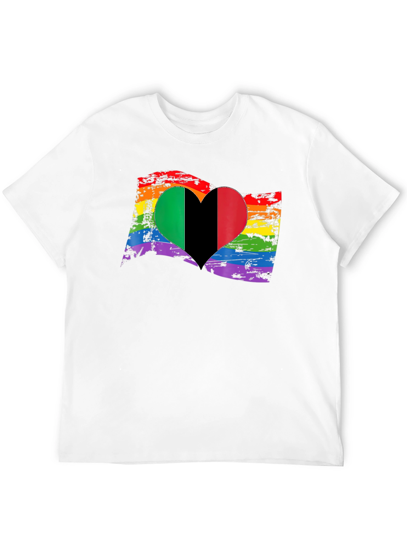 Pride Italy Heart T-Shirt