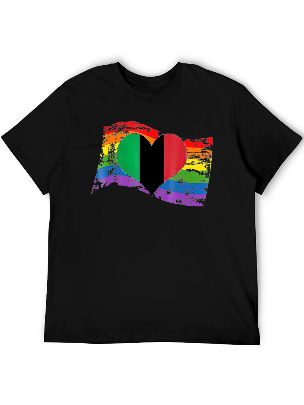 Pride Italy Heart T-Shirt