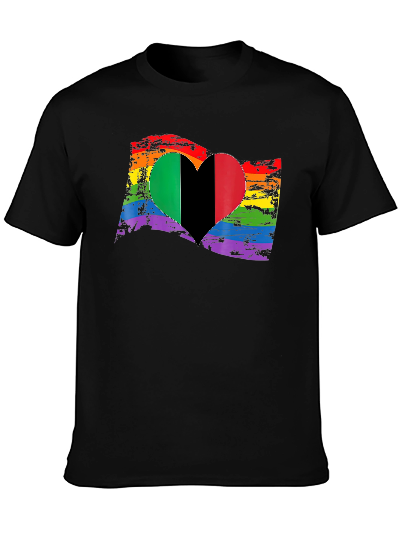 Pride Italy Heart T-Shirt
