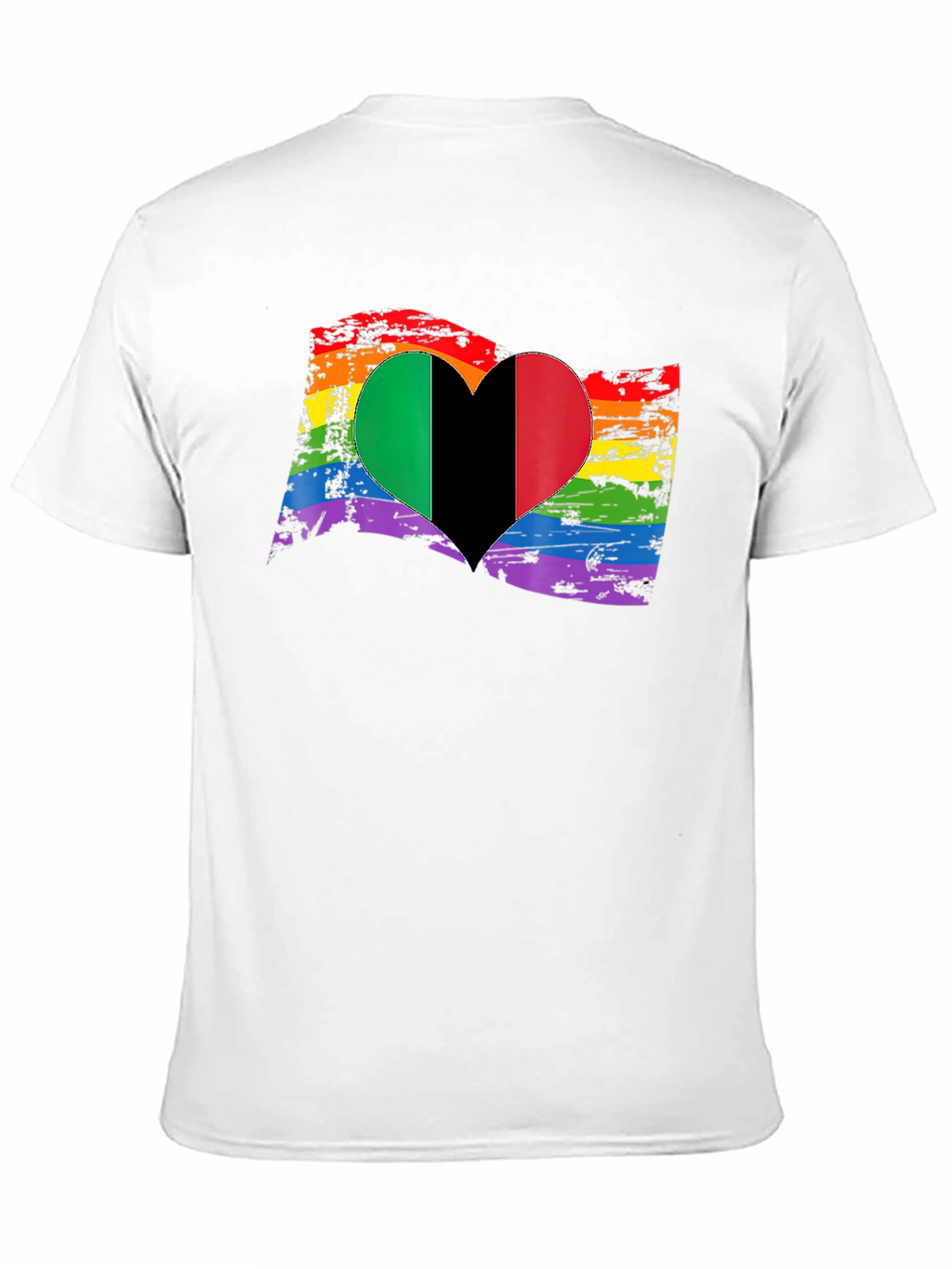 Pride Italy Heart T-Shirt