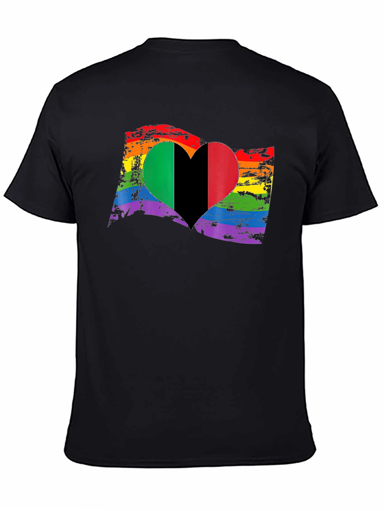 Pride Italy Heart T-Shirt