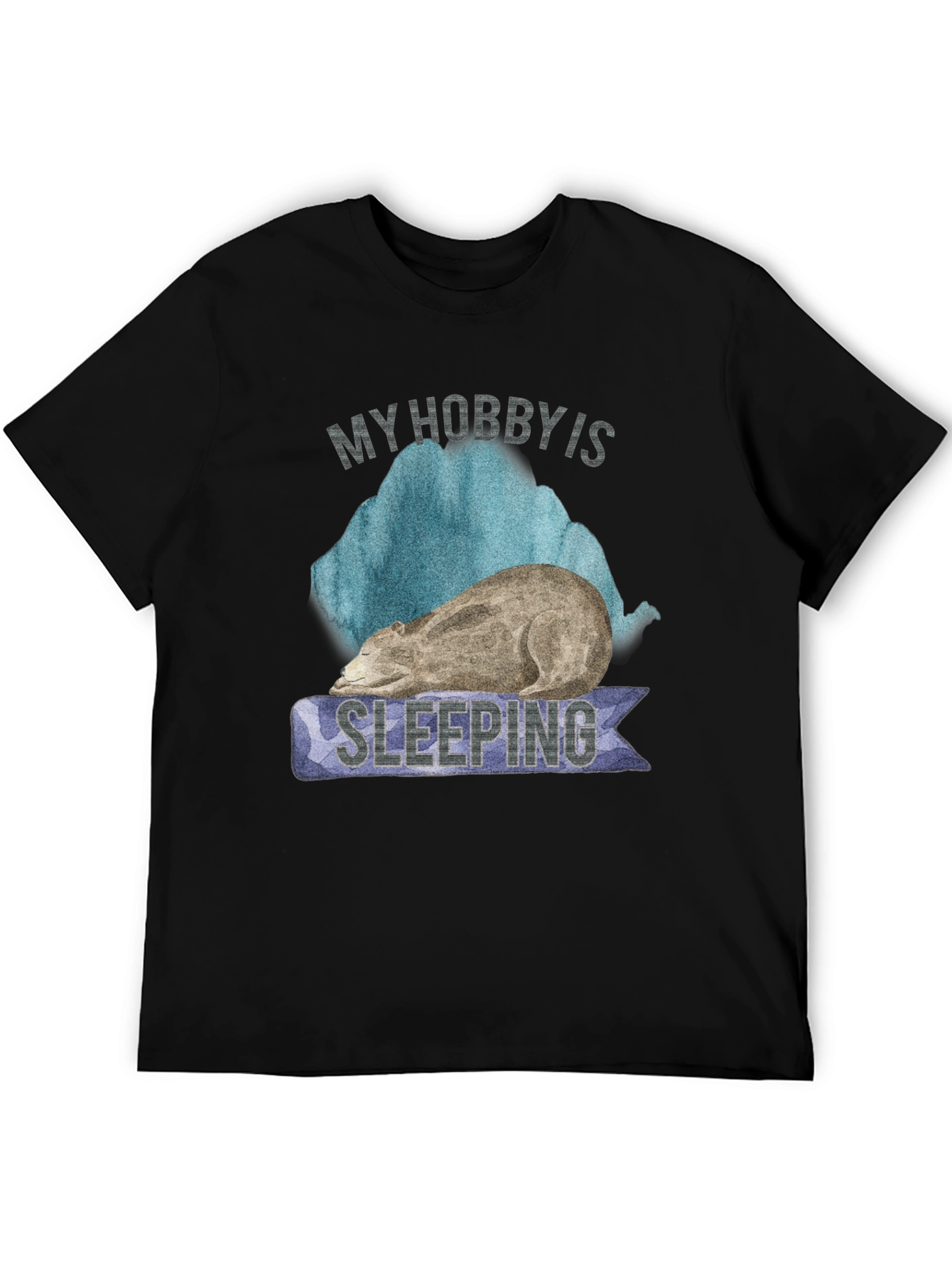 My Hobby is Sleeping Bear Graphic T-Shirt