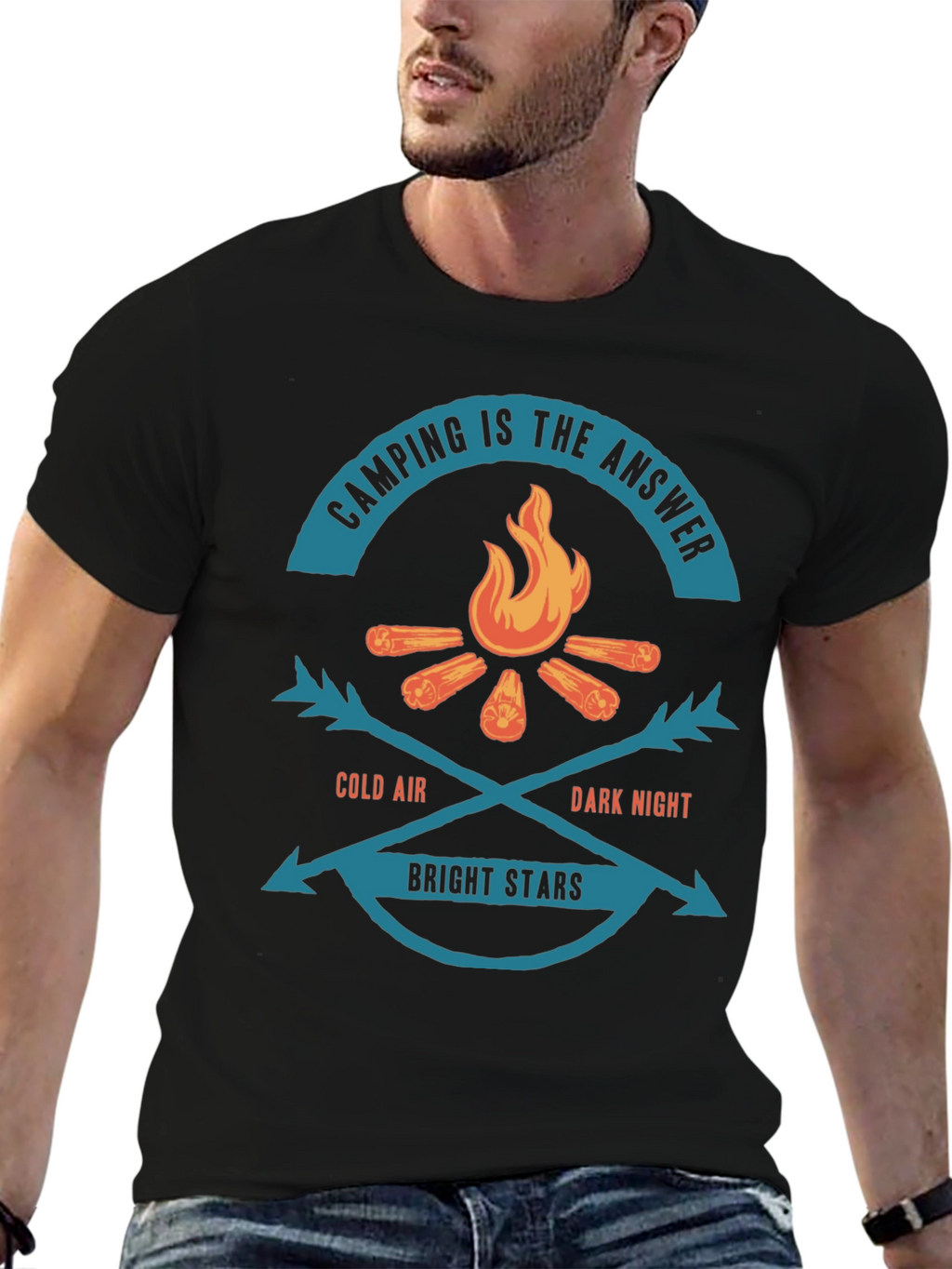 Camping is the Answer T-Shirt