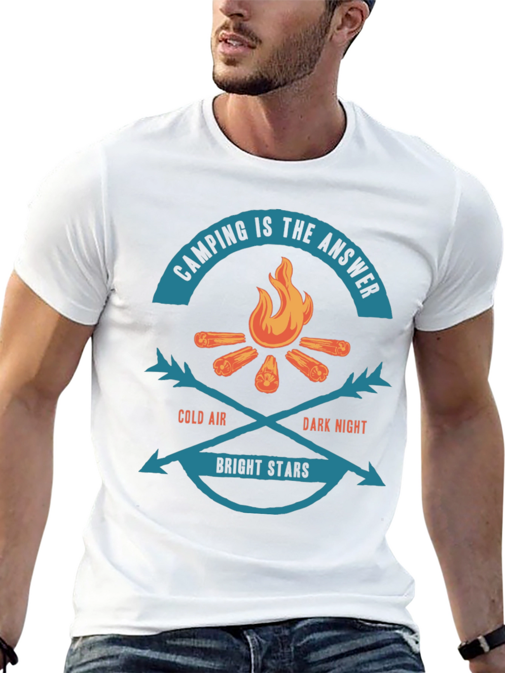 Camping is the Answer T-Shirt