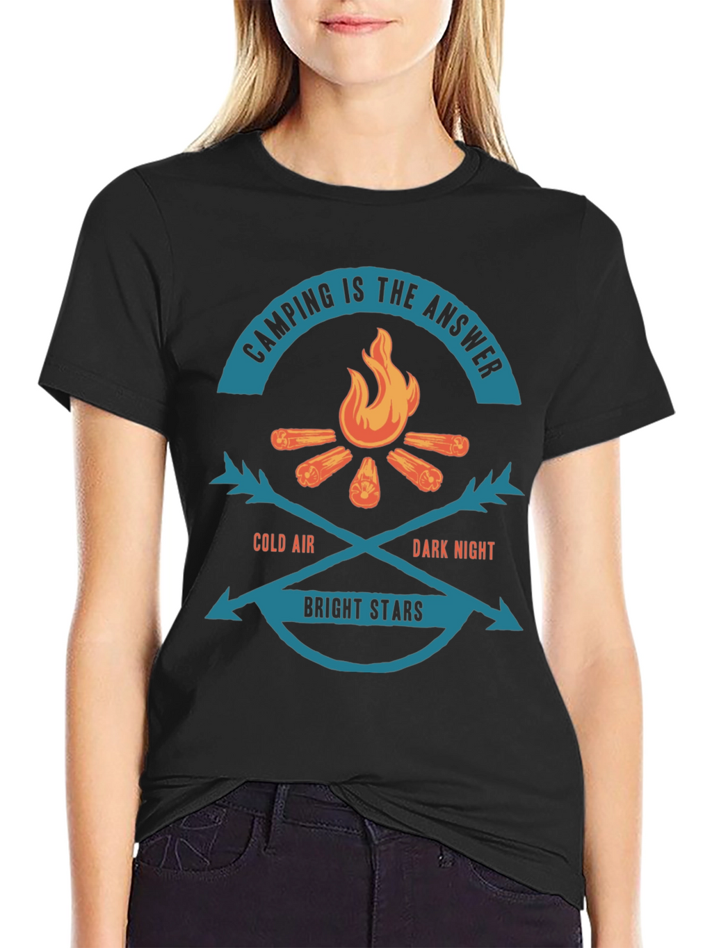 Camping is the Answer T-Shirt