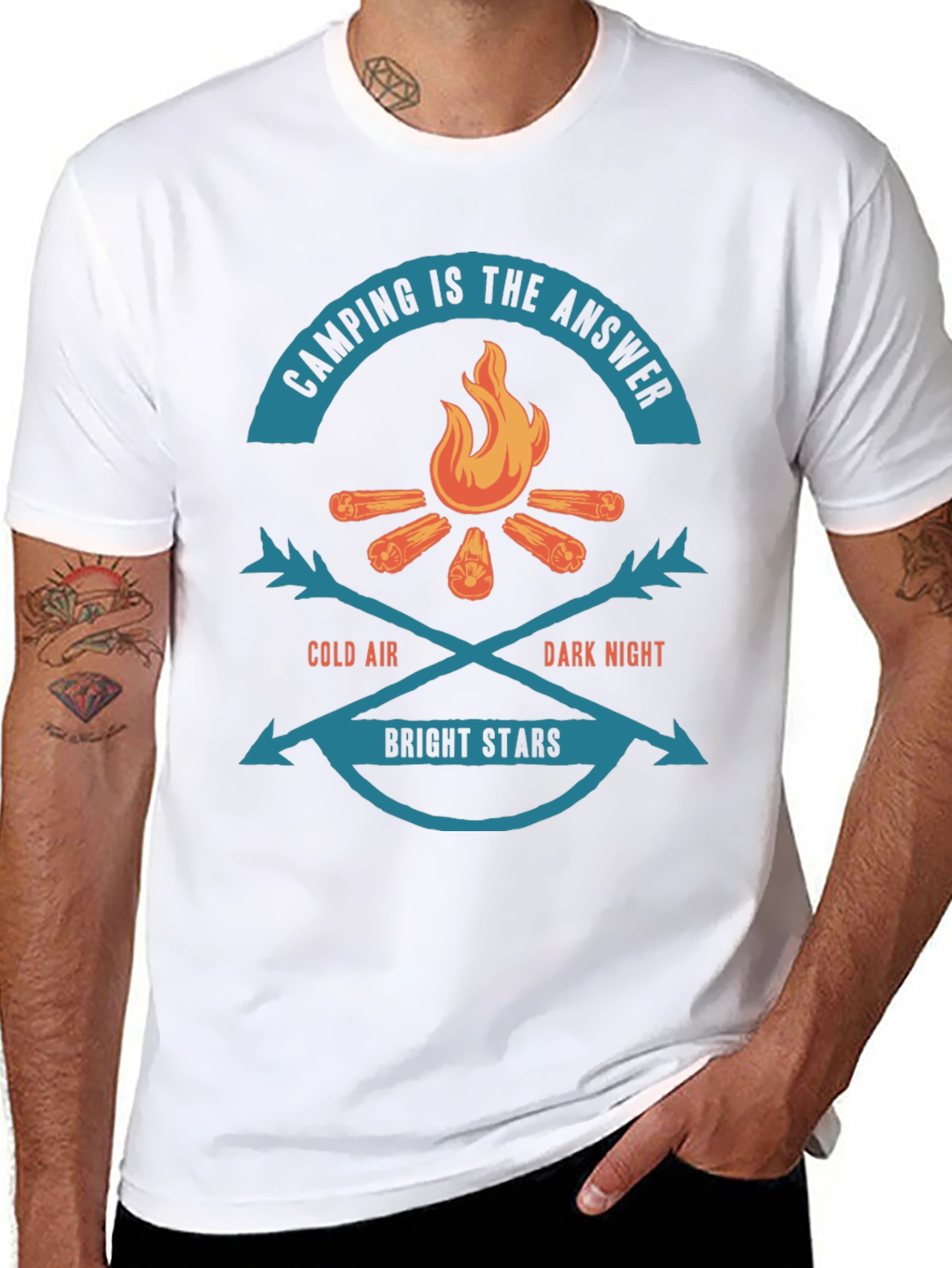 Camping is the Answer T-Shirt