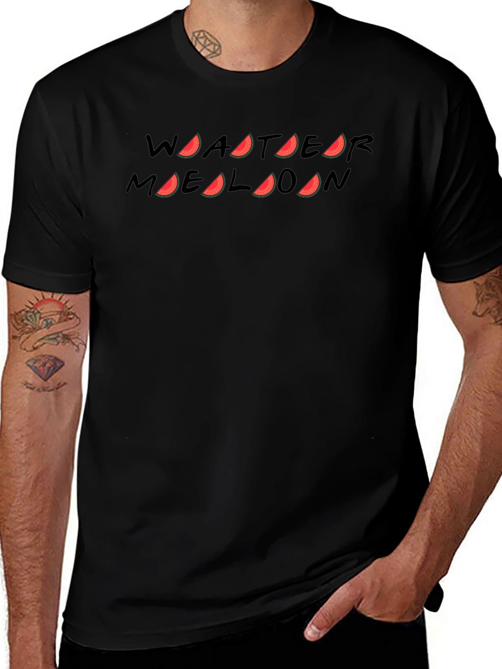 Watermelon Graphic Tee - Summer Fun T-Shirt