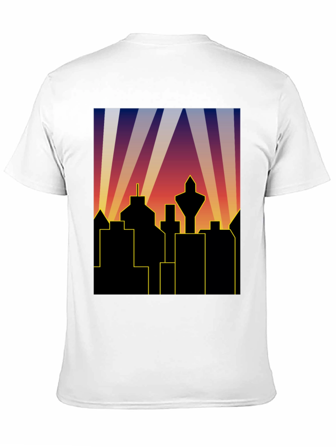 Retro City Skyline T-Shirt