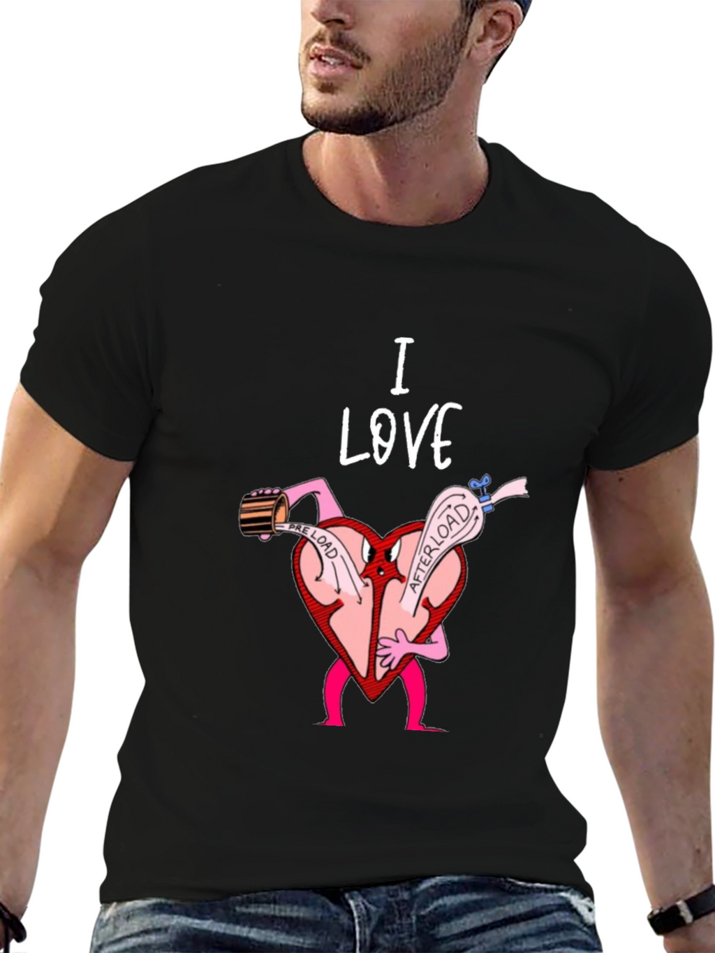 I Love Heart Preload T-Shirt