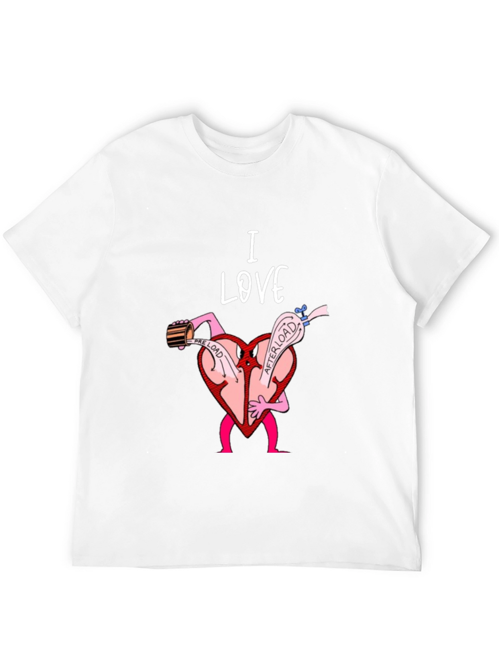 I Love Heart Preload T-Shirt