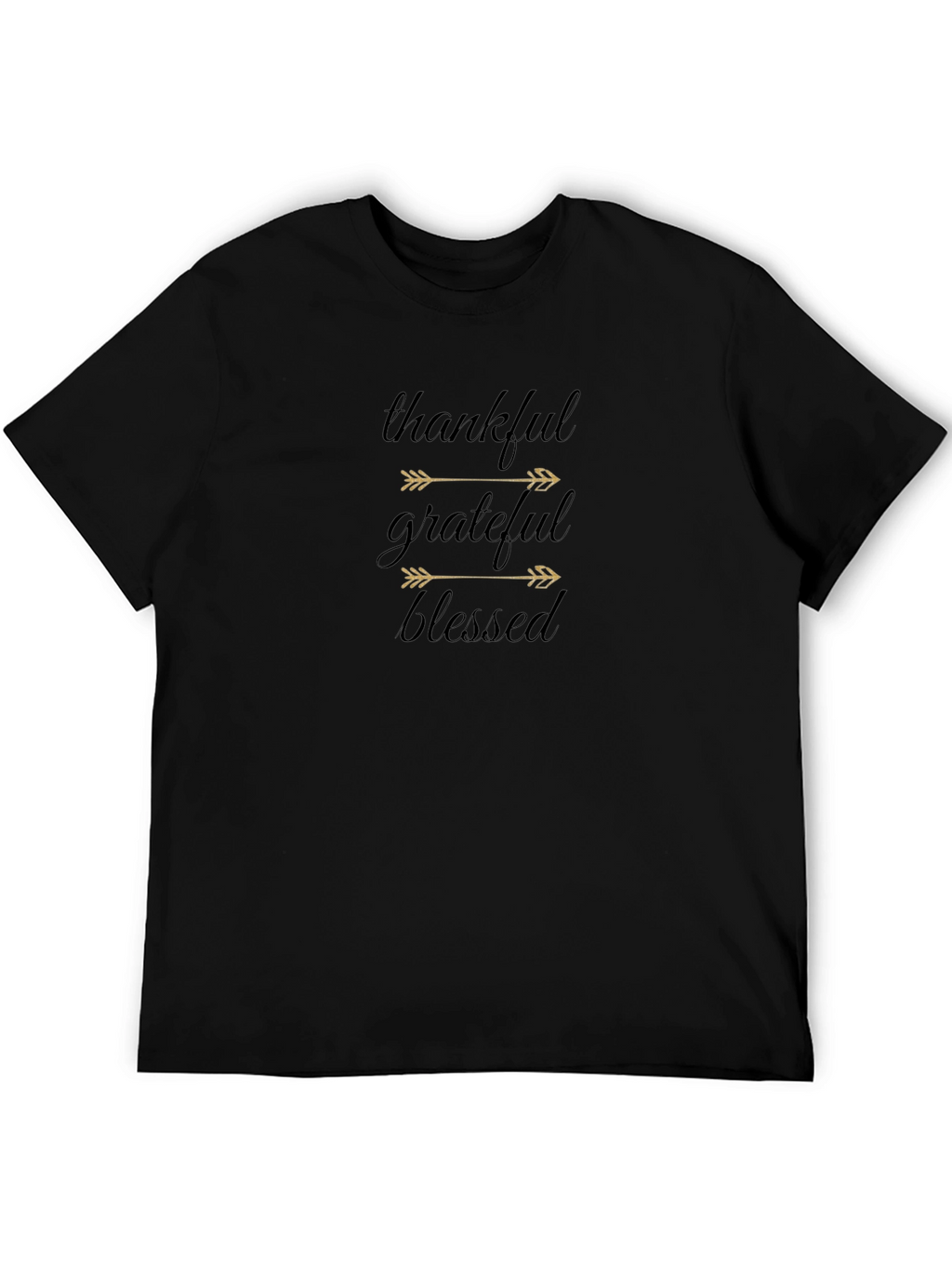 Thankful Grateful Blessed Graphic Tee