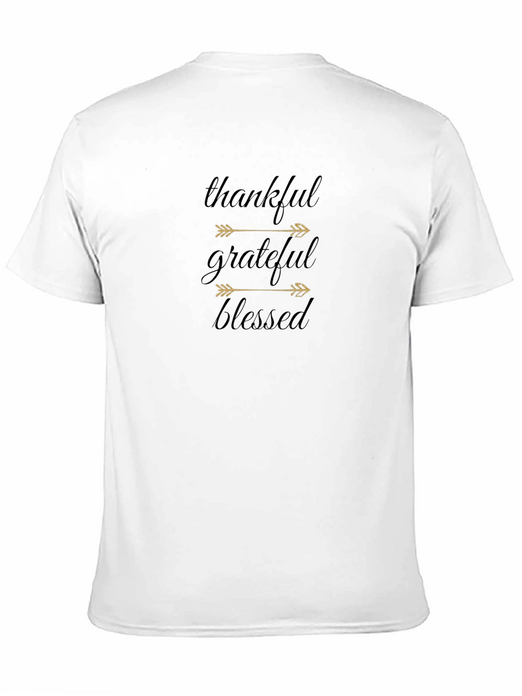 Thankful Grateful Blessed Graphic Tee