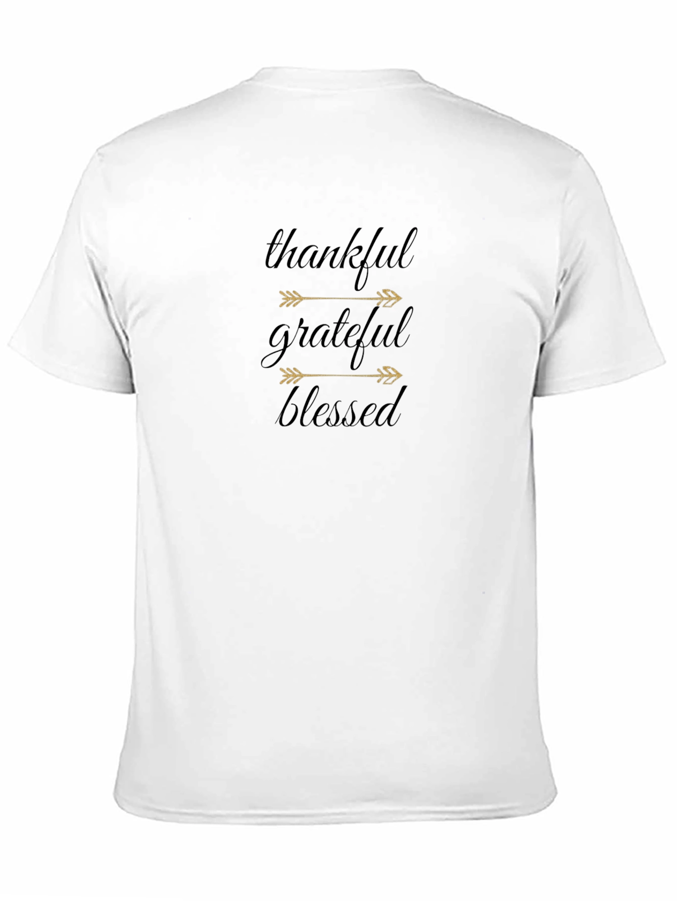 Thankful Grateful Blessed Graphic Tee