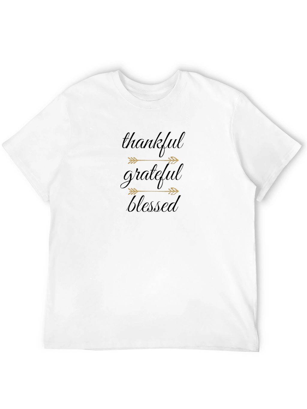 Thankful Grateful Blessed Graphic Tee