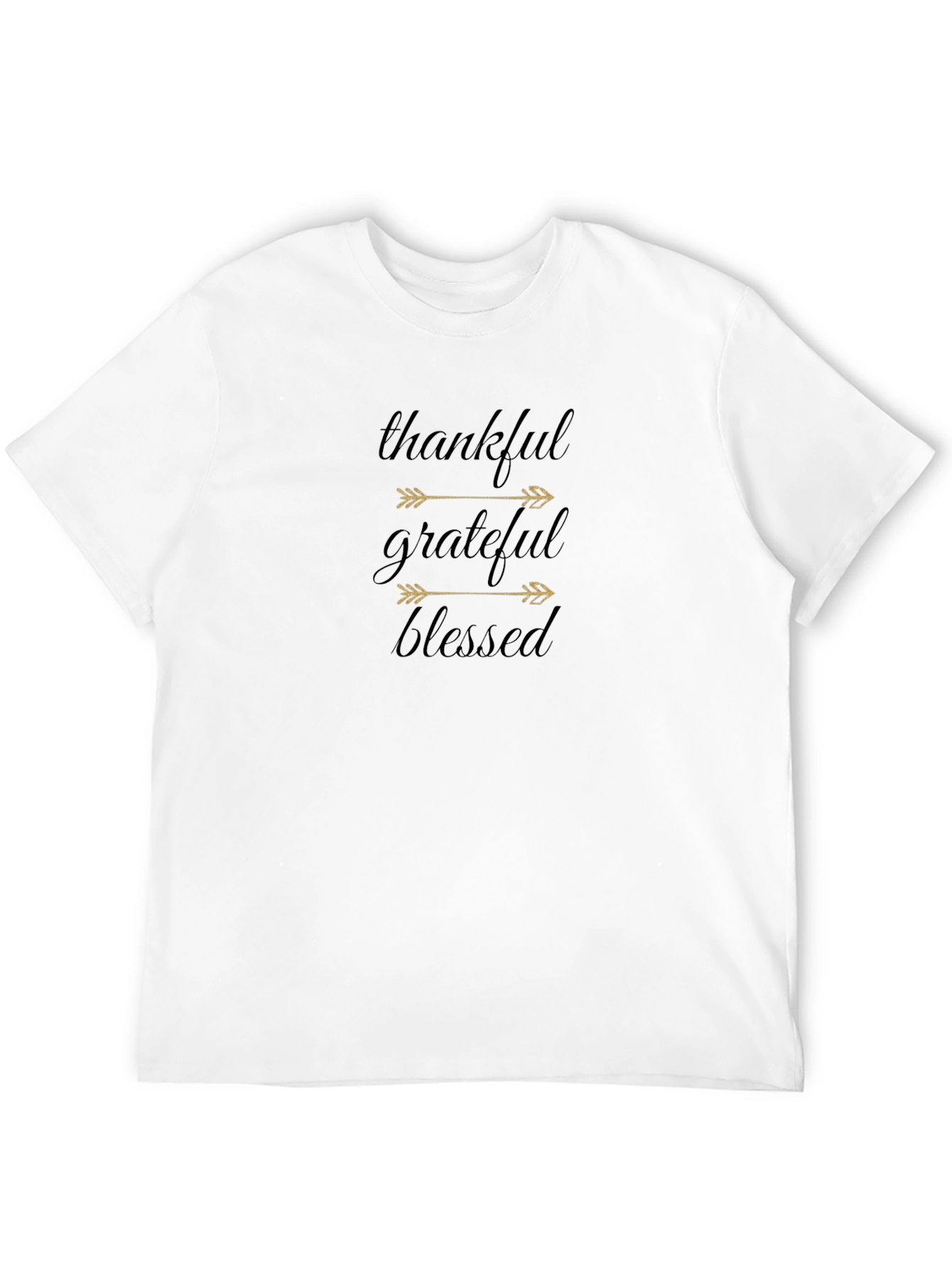 Thankful Grateful Blessed Graphic Tee