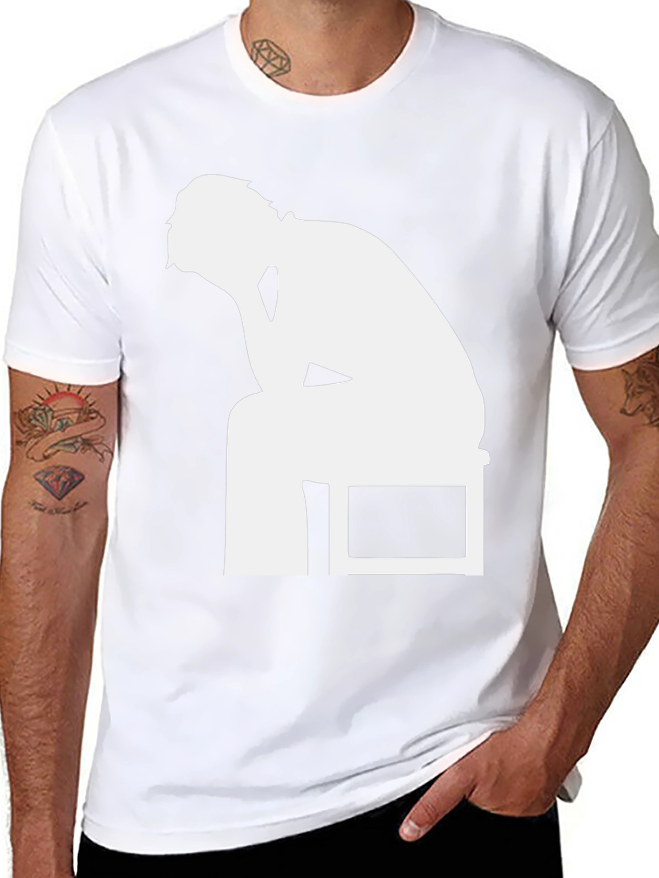 The Thinker T-Shirt - Philosophy Tee