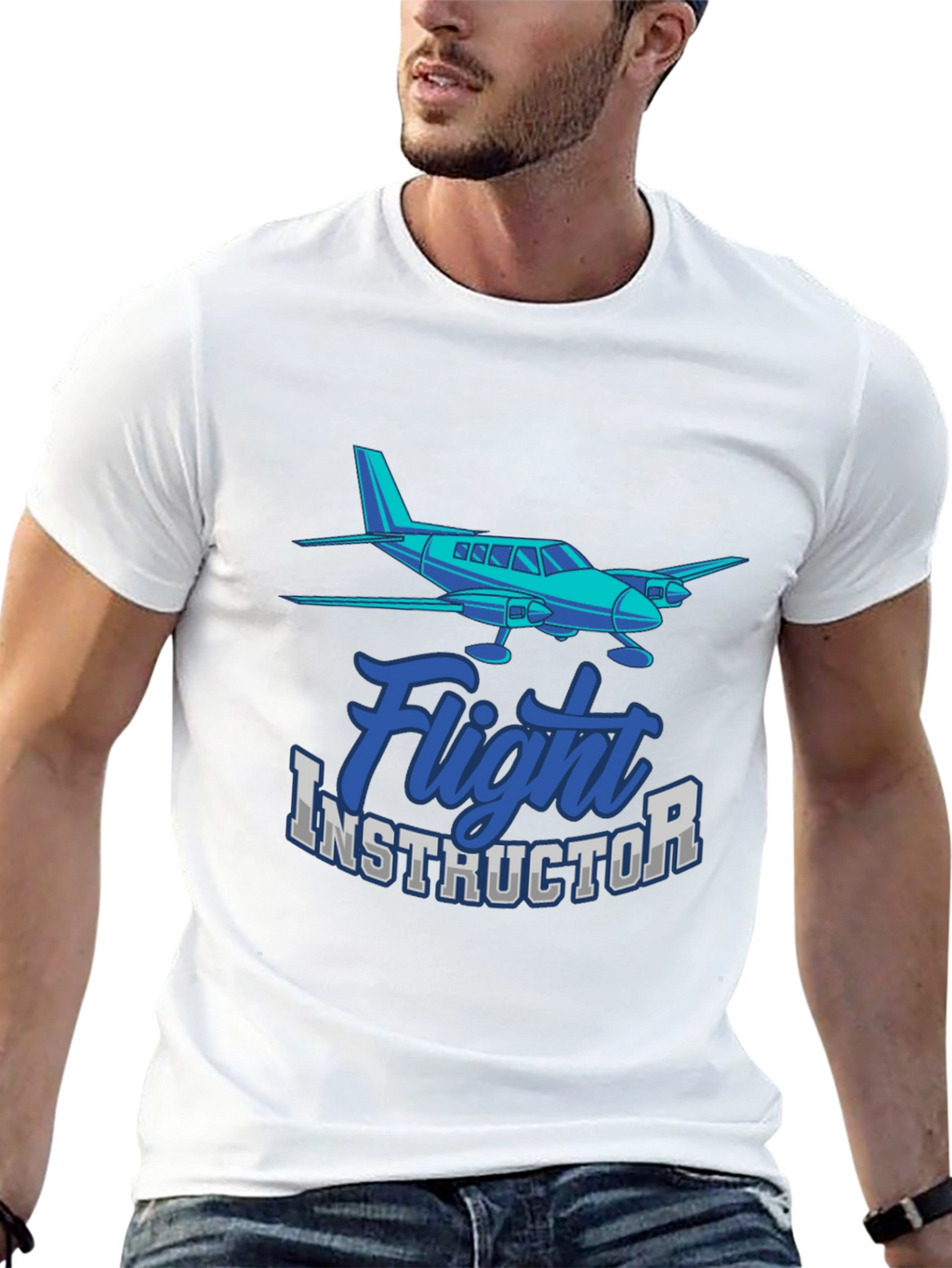 Flight Instructor Graphic T-Shirt