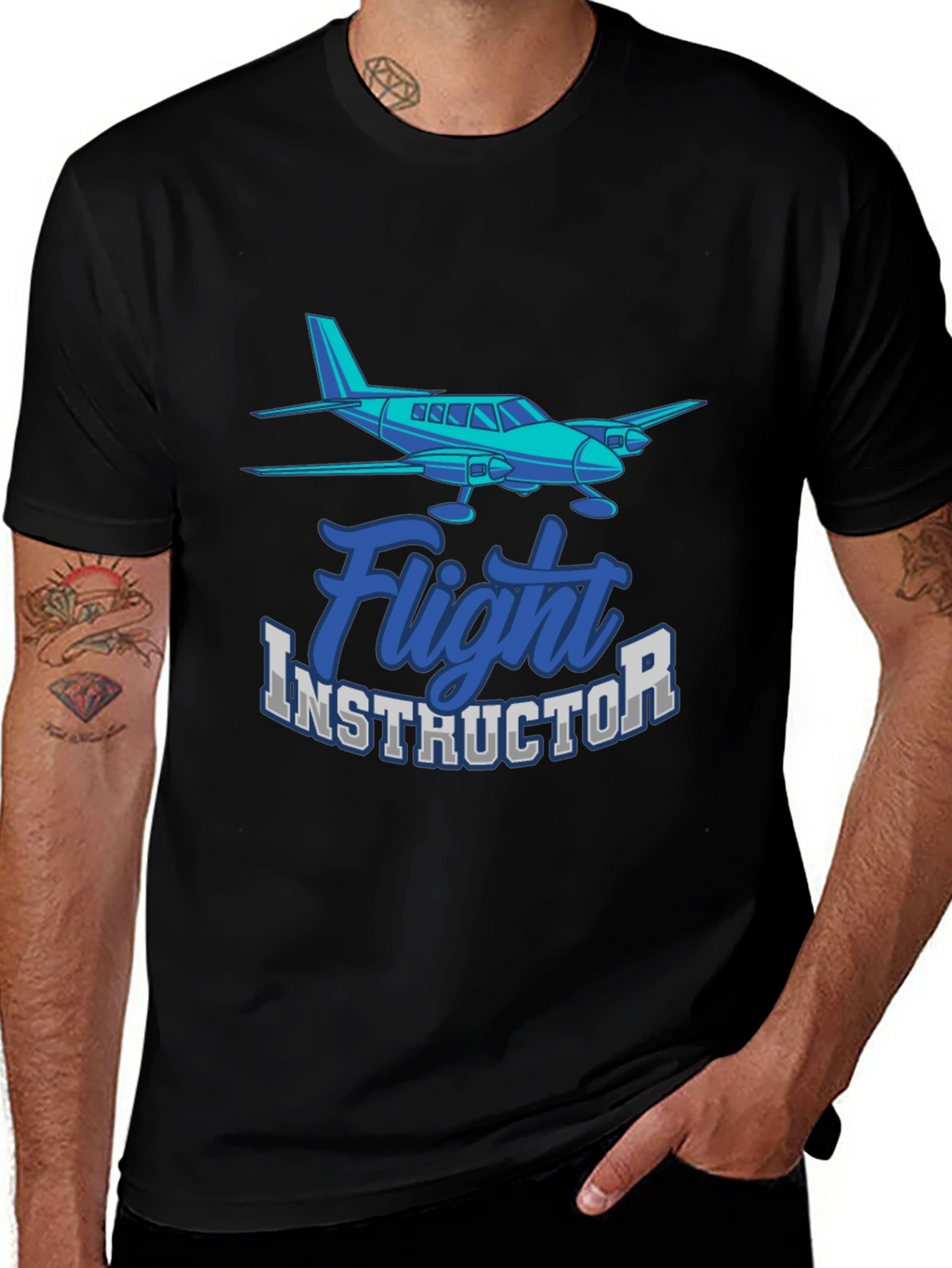 Flight Instructor Graphic T-Shirt