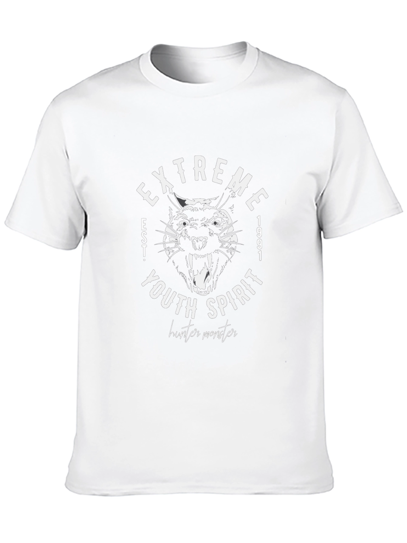 Extreme Youth Spirit Black Graphic Tee