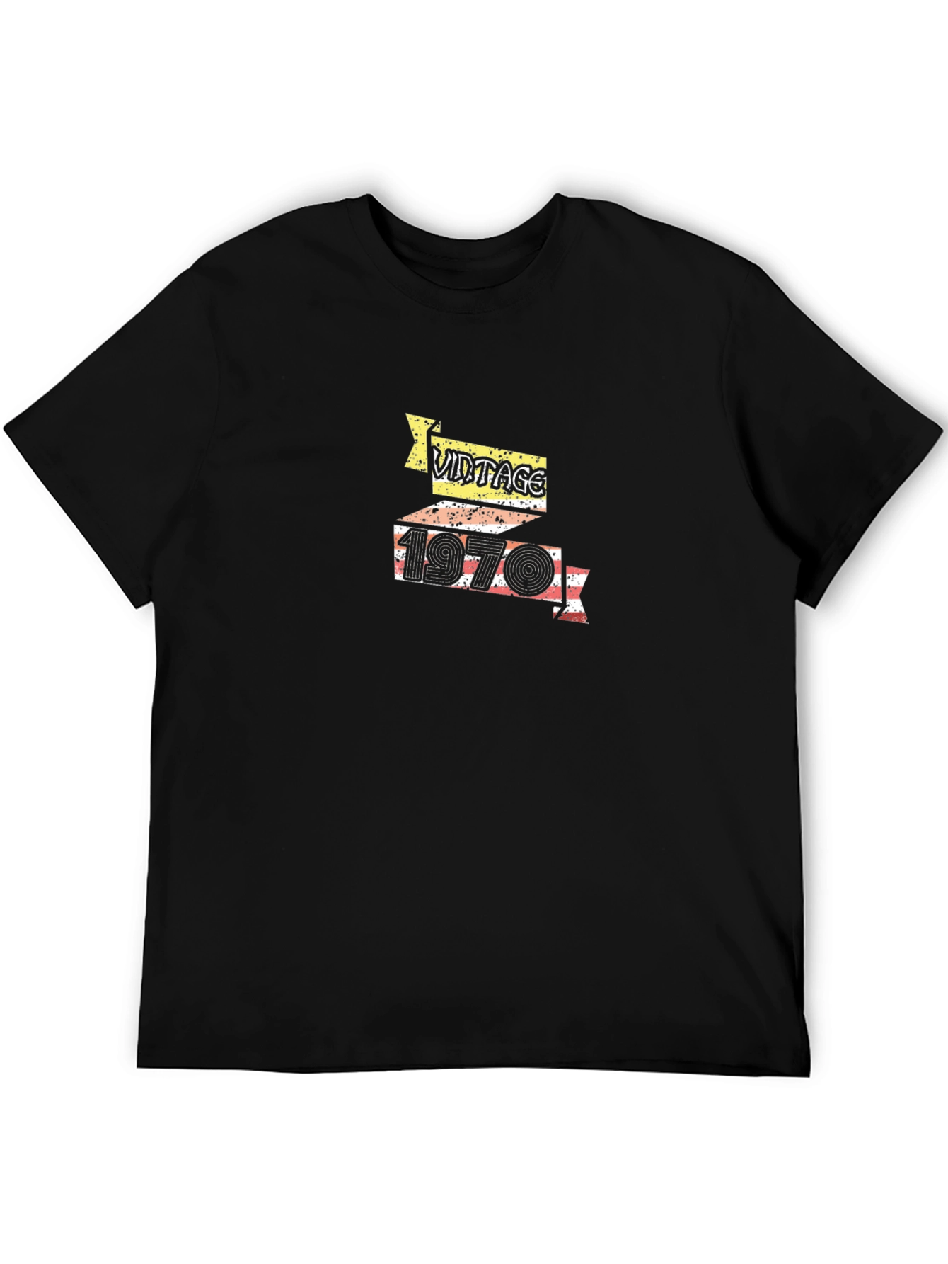 Vintage 1970 Graphic Print T-Shirt