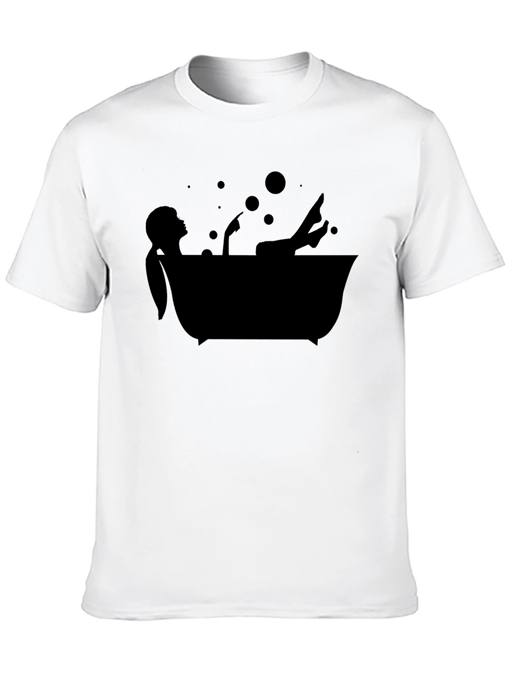 Relaxing Bathtub T-Shirt - Minimalist Style