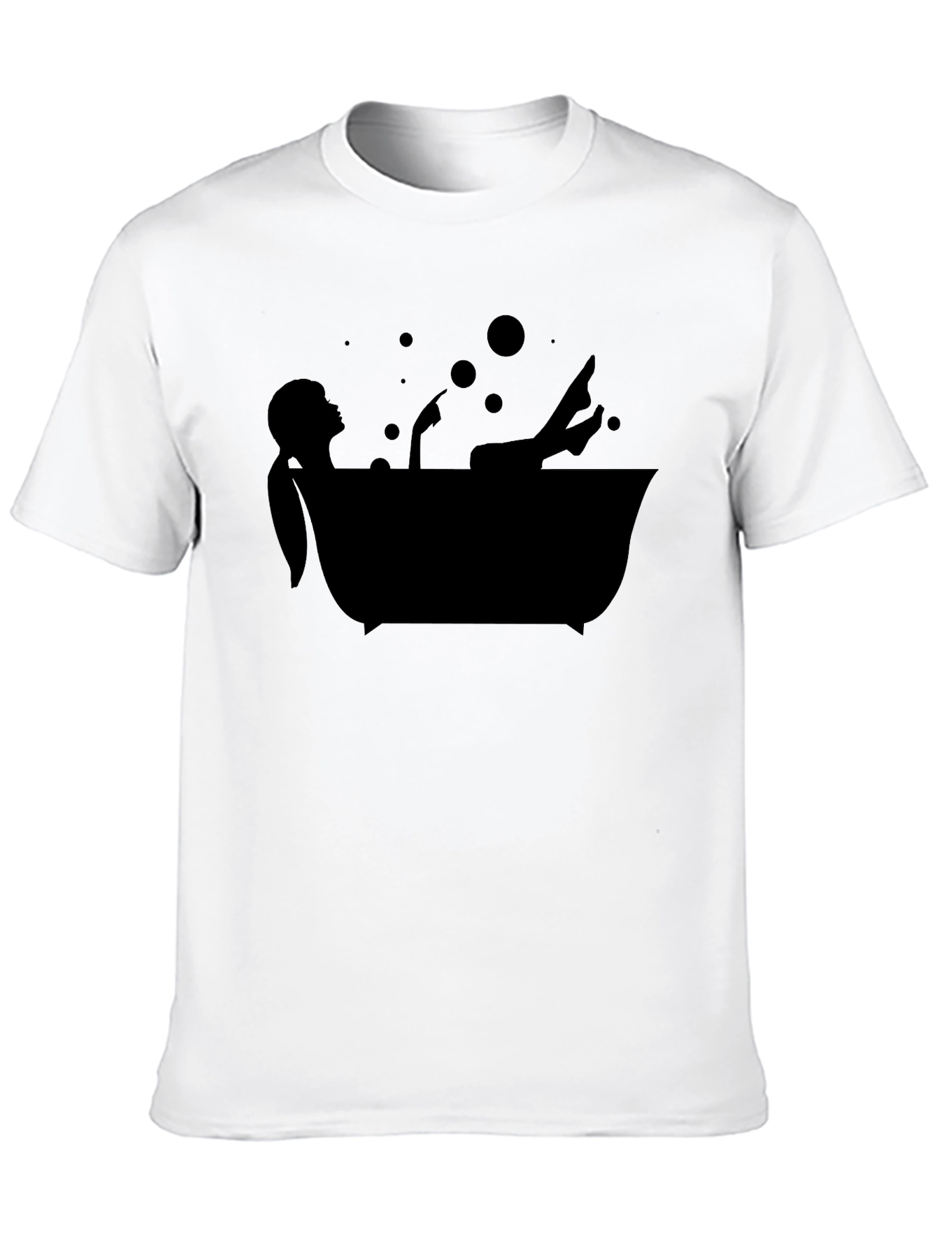 Relaxing Bathtub T-Shirt - Minimalist Style