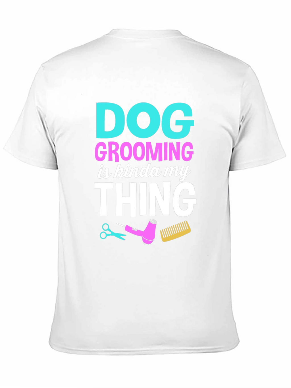 Dog Grooming Is My Thing Black T-Shirt