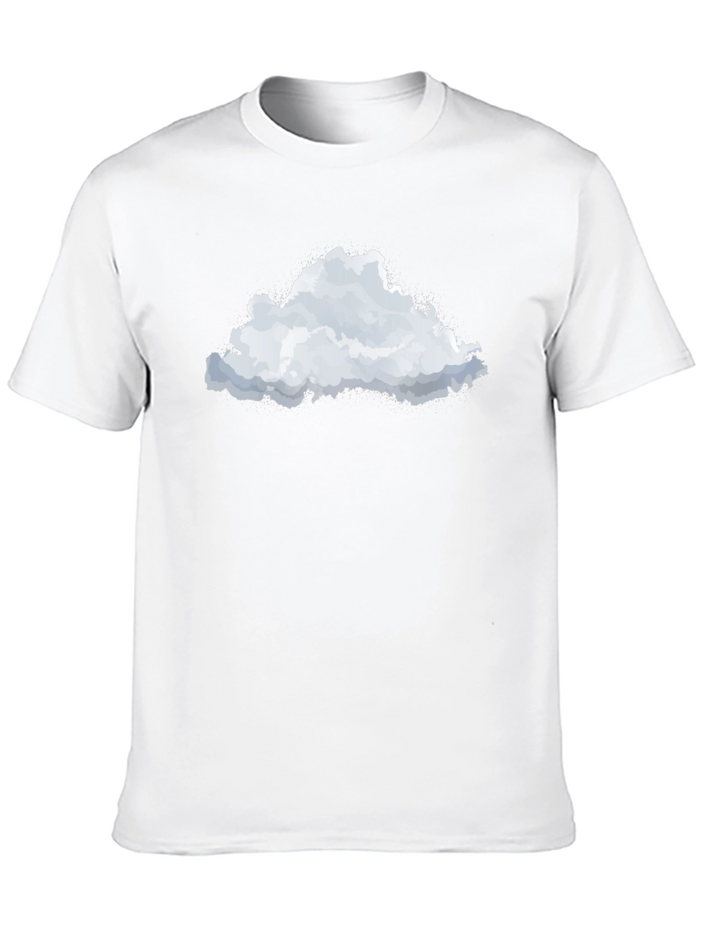 Cloud Graphic Black T-Shirt