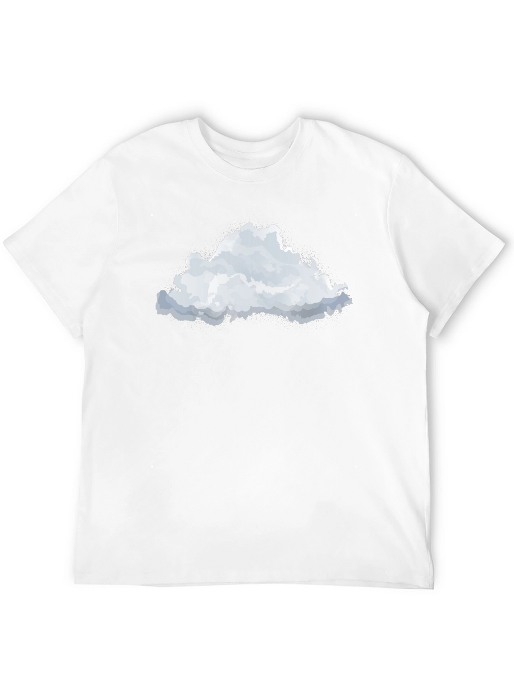Cloud Graphic Black T-Shirt