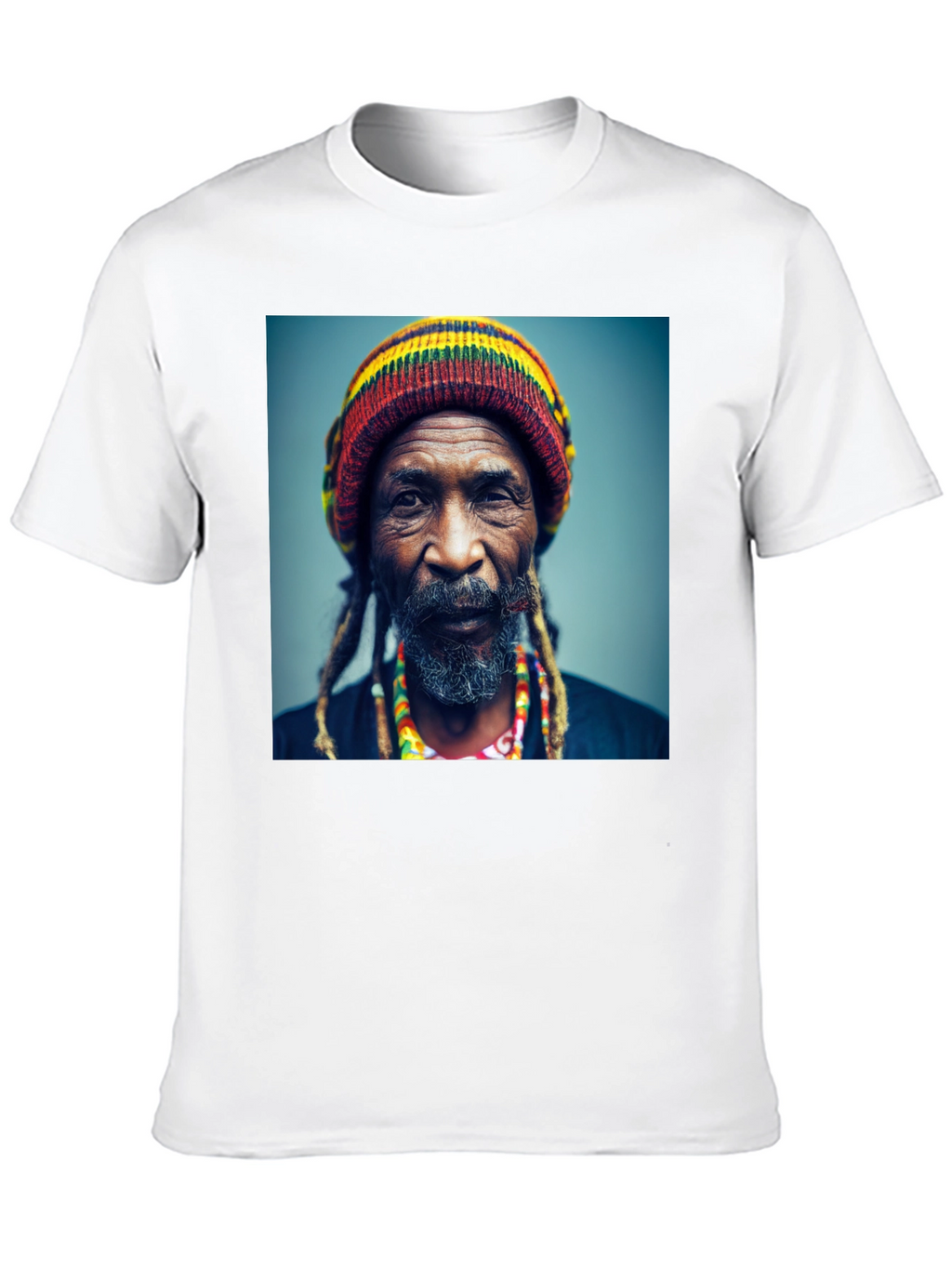 Rasta Man Graphic Tee - Cool Reggae Style