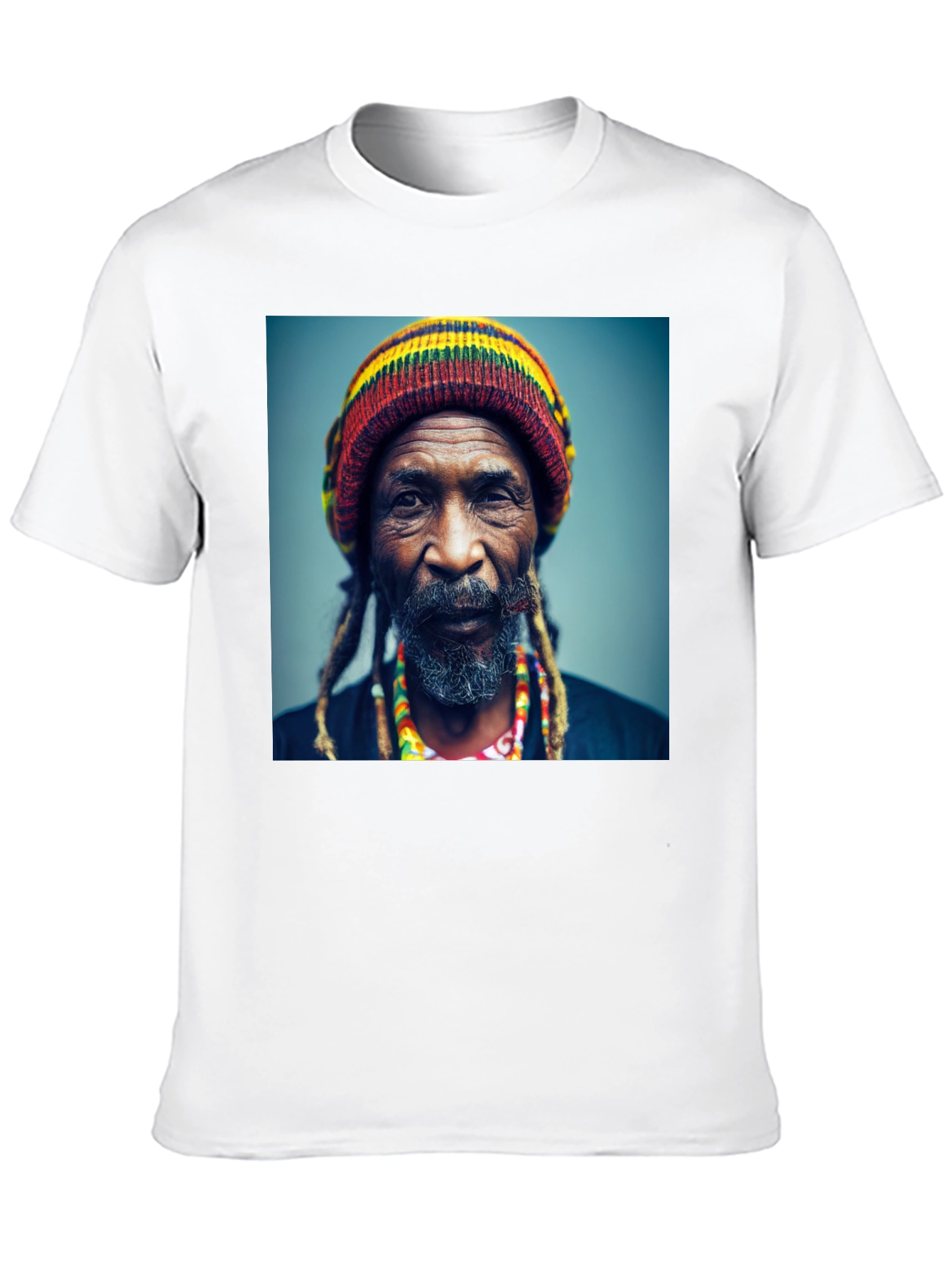 Rasta Man Graphic Tee - Cool Reggae Style