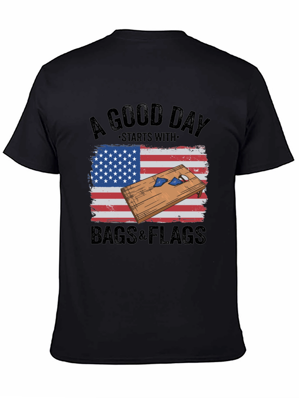 Bags & Flags Graphic T-Shirt