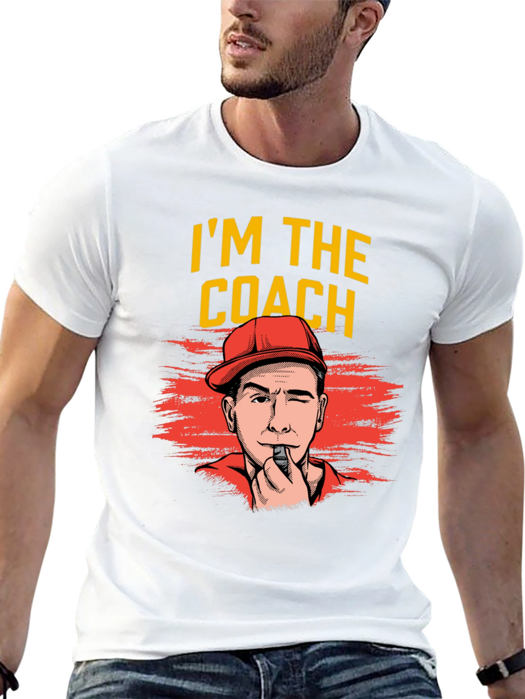 Im The Coach Graphic T-Shirt