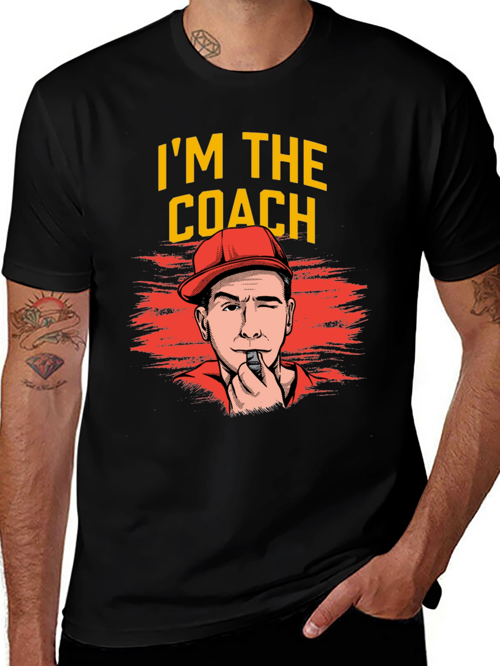 Im The Coach Graphic T-Shirt