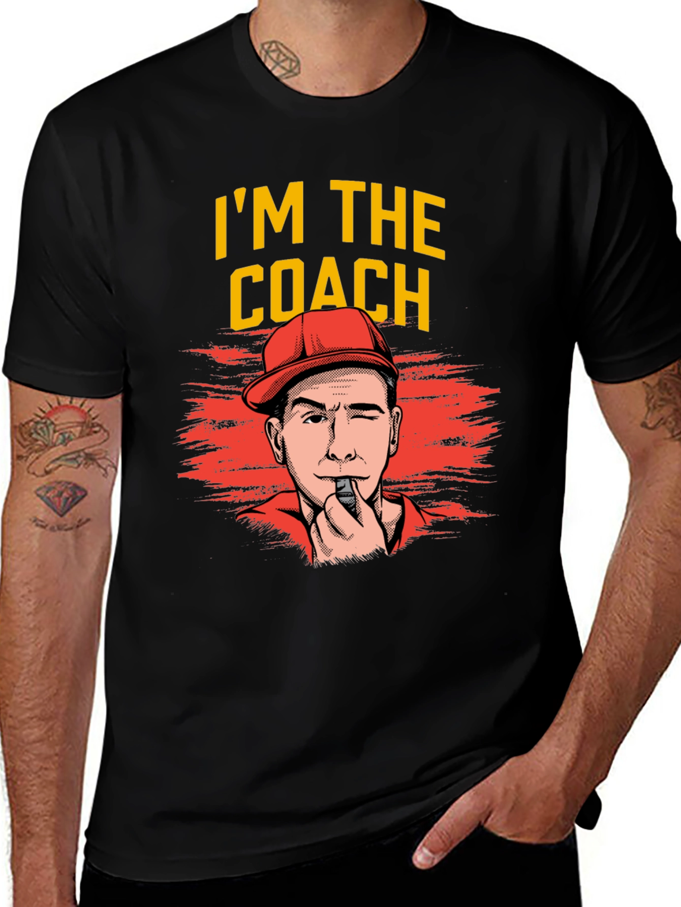 Im The Coach Graphic T-Shirt