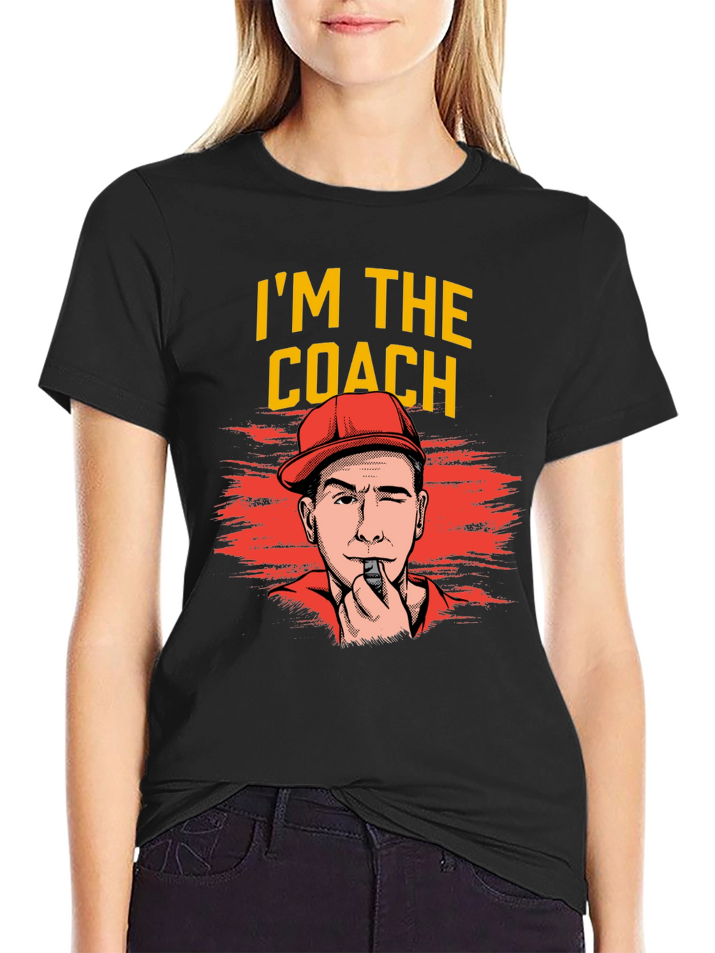 Im The Coach Graphic T-Shirt